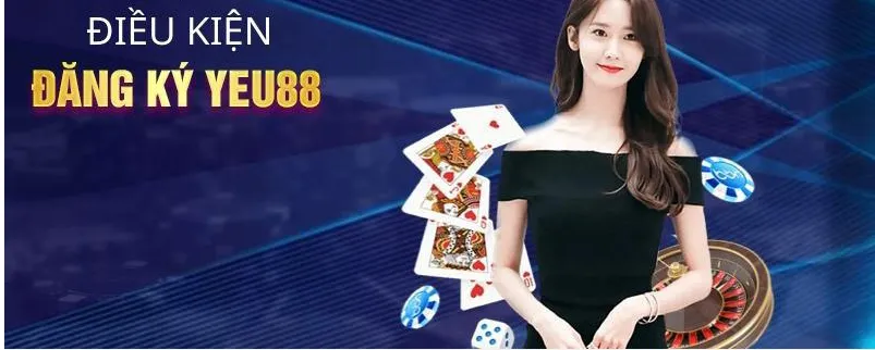 Thao tác đăng ký tài khoản Yeu88 